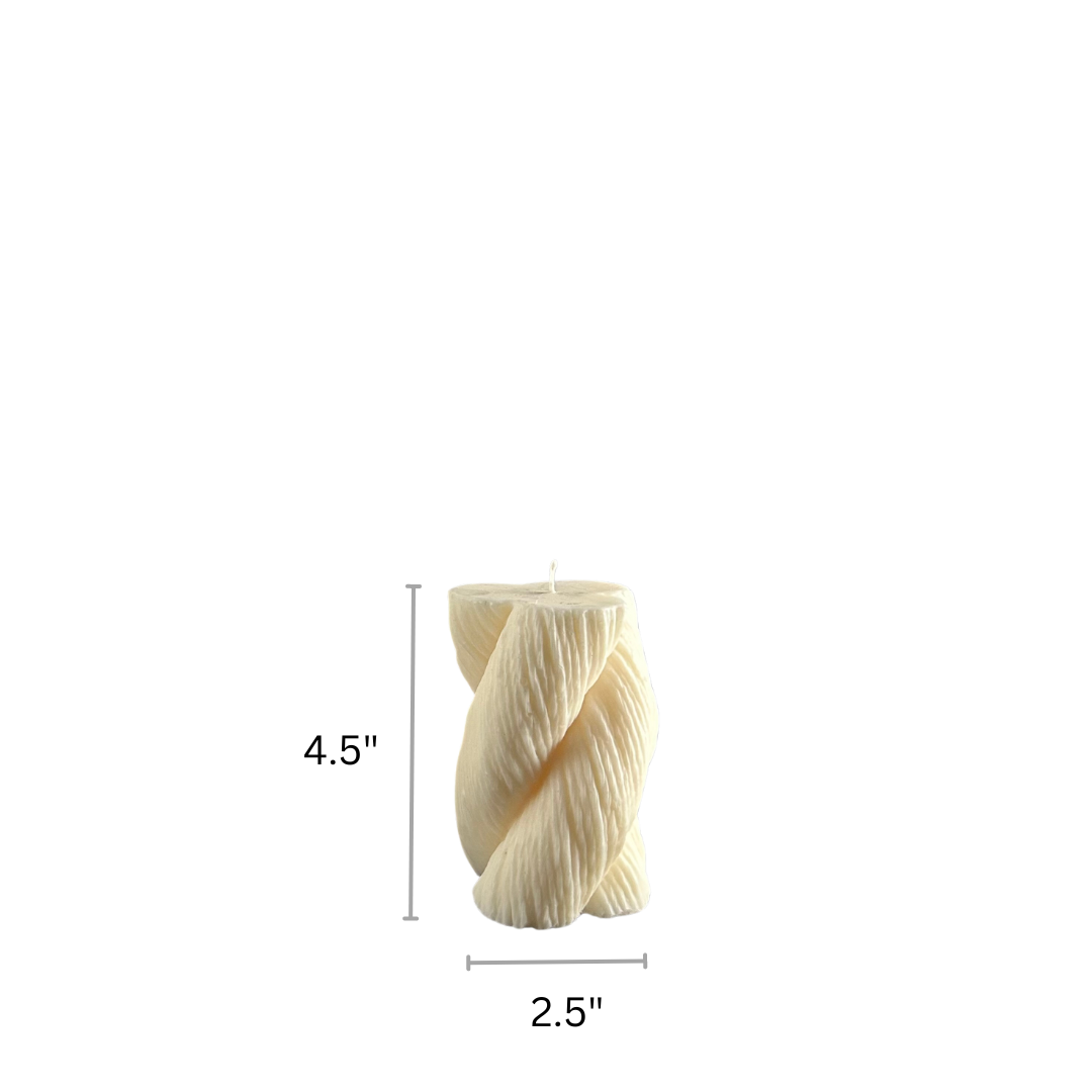 White Rope Candle